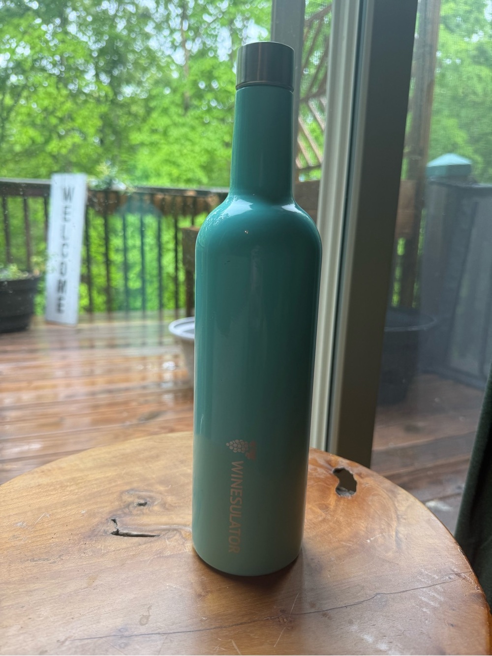 Tumbler Insulated Bottle Cooler - Teal
